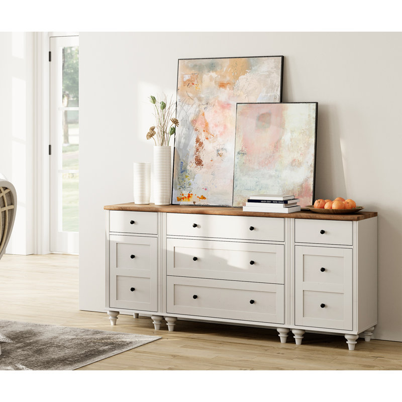 Laurel Foundry Modern Farmhouse® Cheever 9 Drawer Combo Dresser | Wayfair